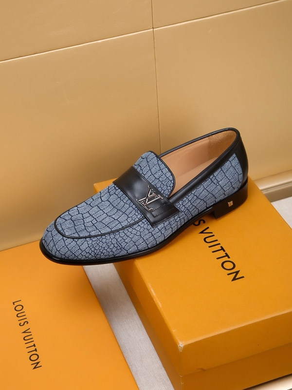 ルイヴィトン靴素材ディテール